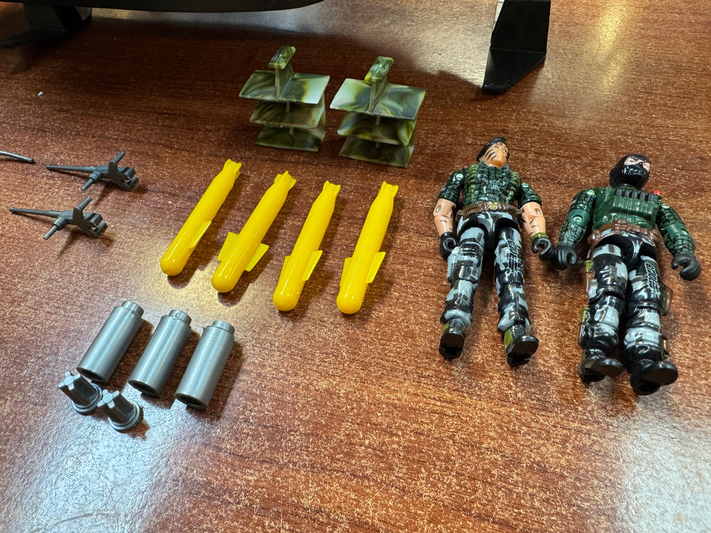 Hydrofoil Moray with Drivers (Vintage GI Joe Venom Valor, Hasbro) **COMPLETE** product image 23, provided for visual