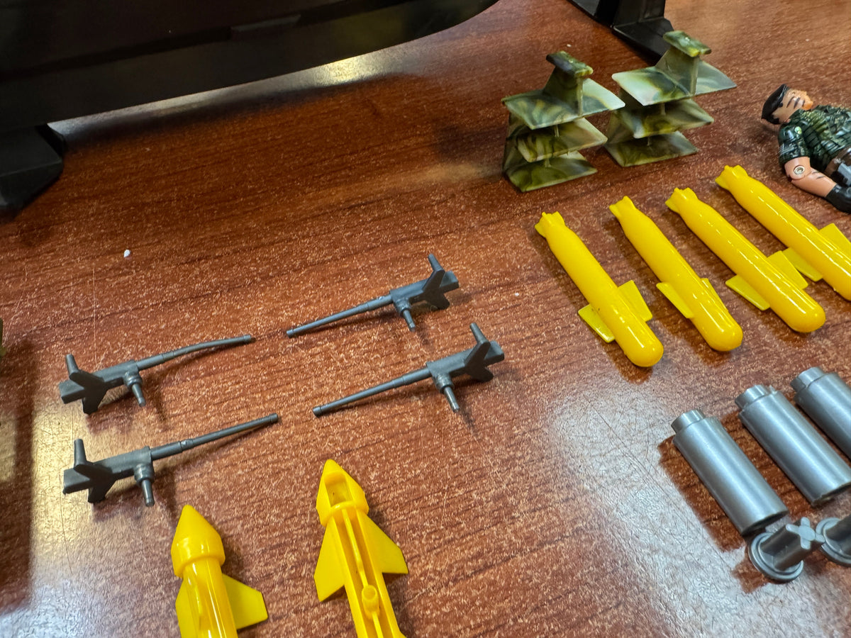 Hydrofoil Moray with Drivers (Vintage GI Joe Venom Valor, Hasbro) **COMPLETE** product image 20, provided for visual