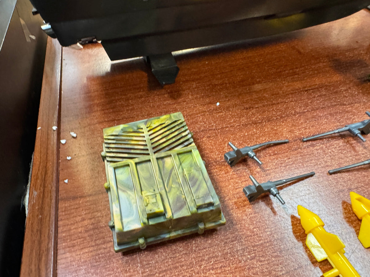 Hydrofoil Moray with Drivers (Vintage GI Joe Venom Valor, Hasbro) **COMPLETE** product image 18, provided for visual