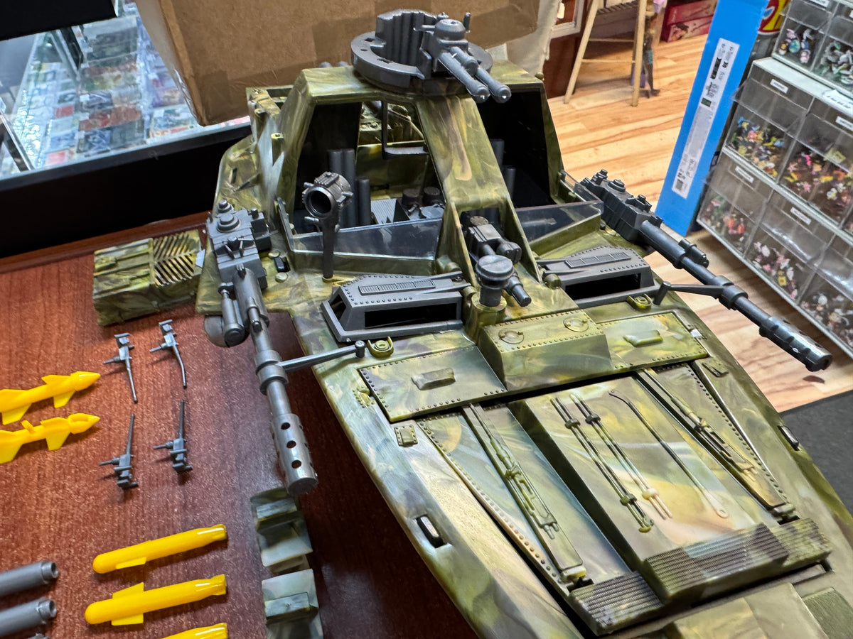 Hydrofoil Moray with Drivers (Vintage GI Joe Venom Valor, Hasbro) **COMPLETE** product image 7, provided for visual