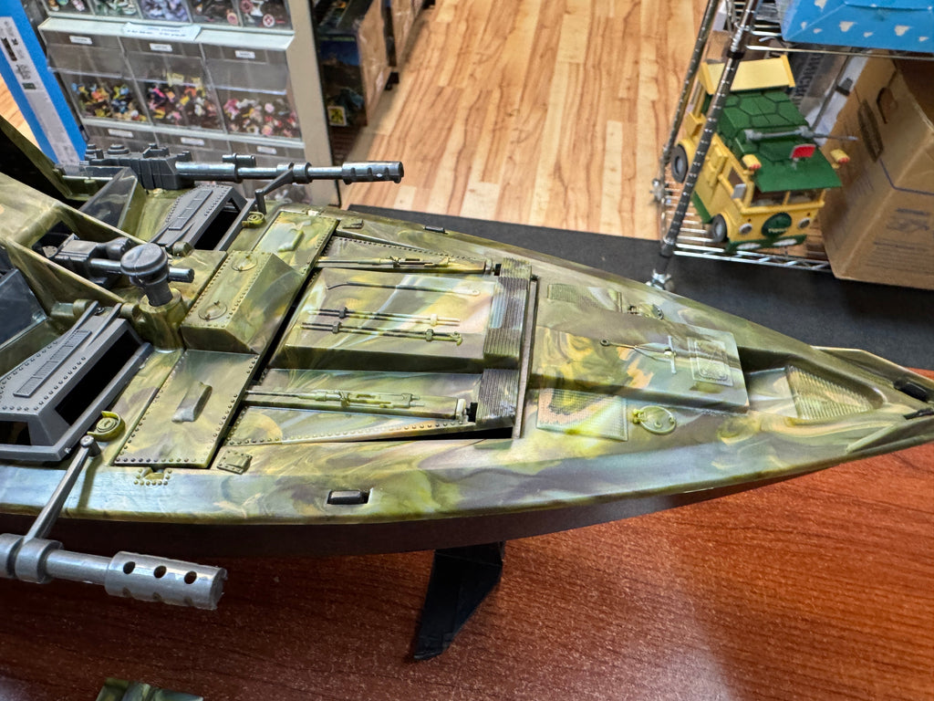 Hydrofoil Moray with Drivers (Vintage GI Joe Venom Valor, Hasbro) **COMPLETE** product image 6, provided for visual