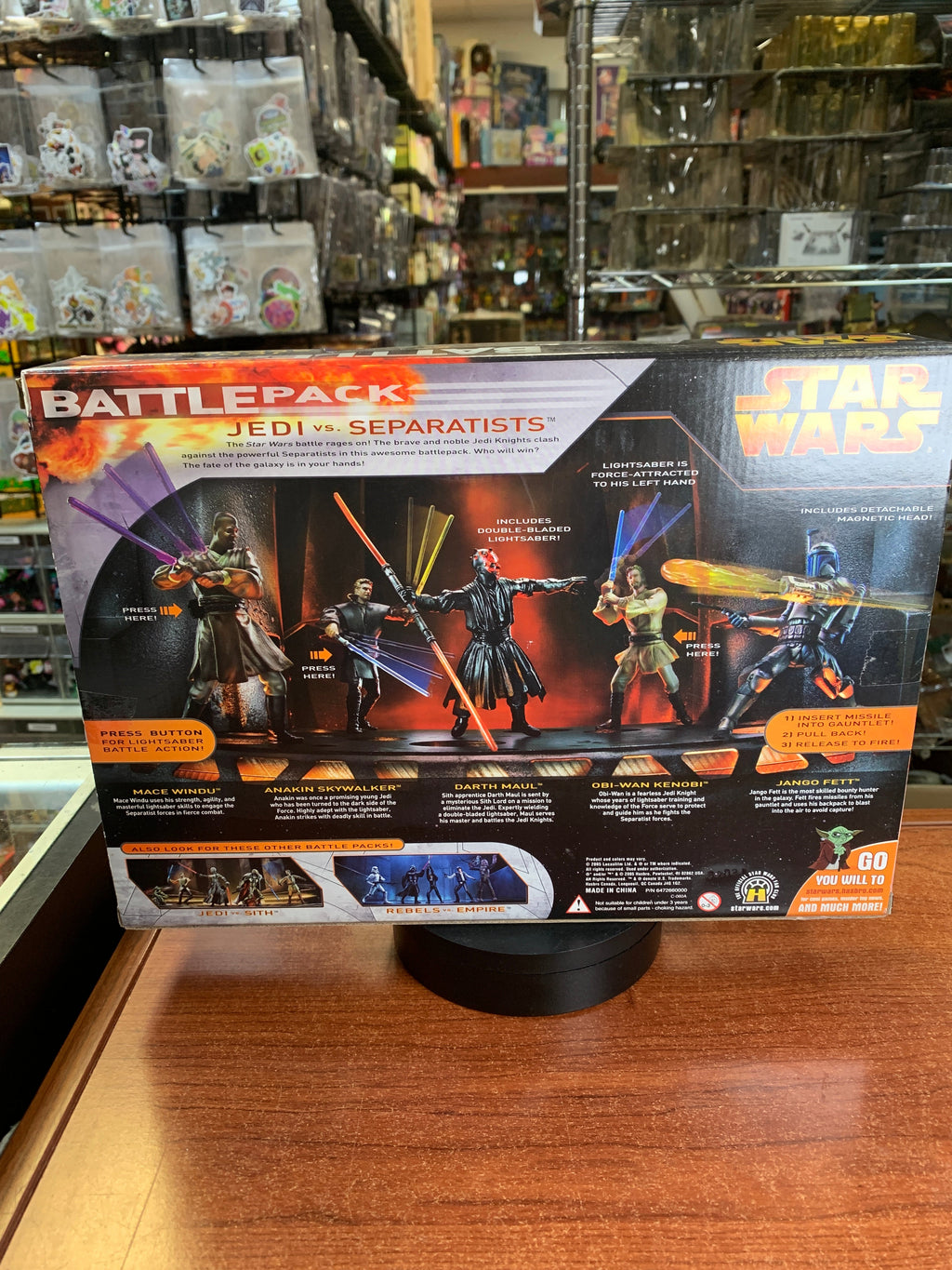 Jedi vs Separatists (Star Wars Battle Packs, Kenner) **SEALED** product image 3, provided for visual reference and product