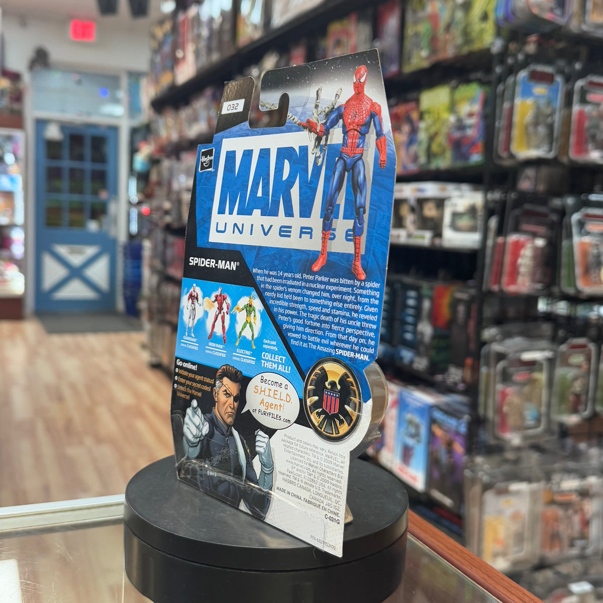 Spider-Man 3.75 8365 (Marvel Universe, Hasbro) SEALED product image 4, provided for visual reference and product detail