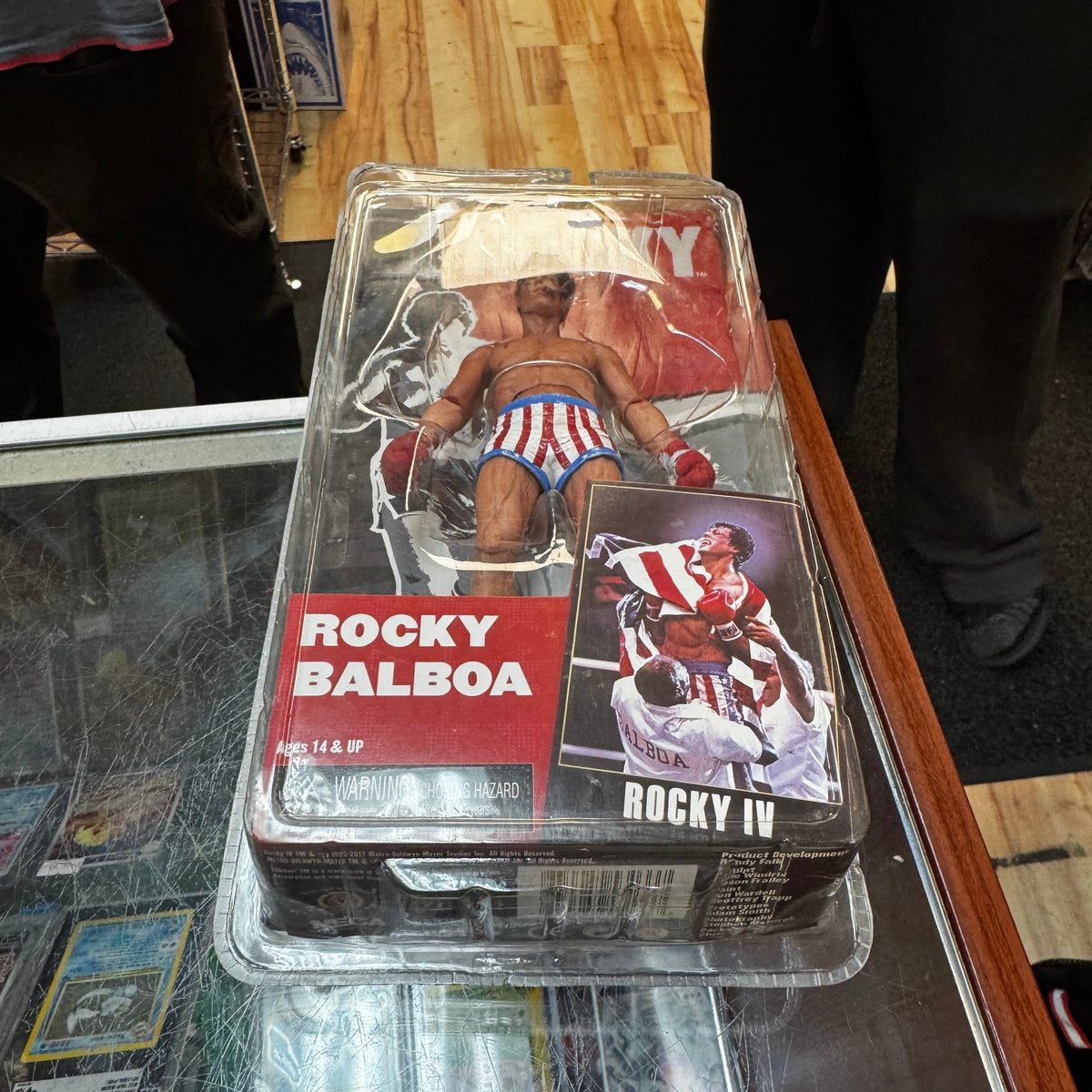 Battle Damaged Rocky (Rocky, NECA) SEALED product image 6, provided for visual reference and product detail review