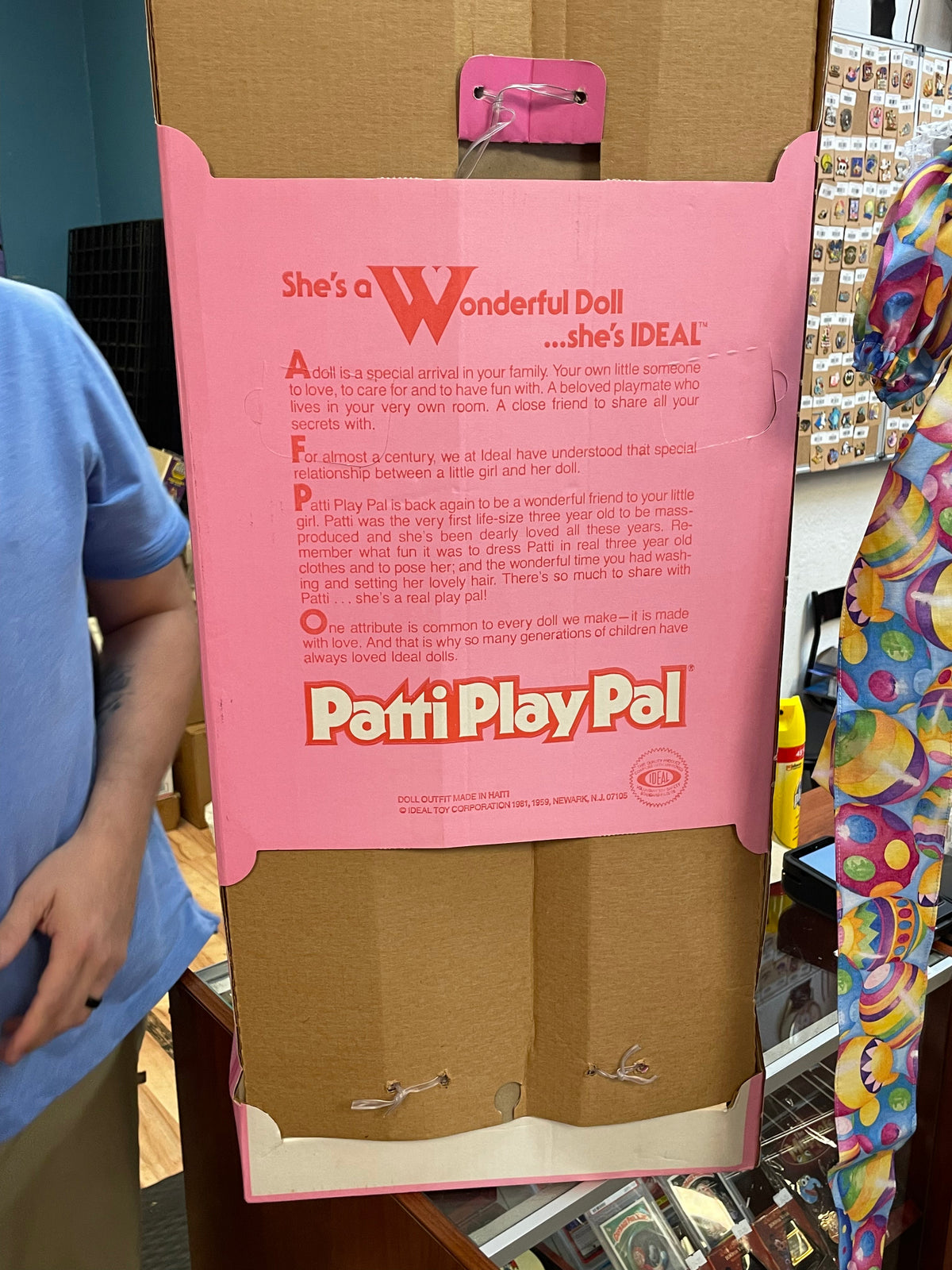 Patty Play Pal Blonde 3ft (Vintage Play Doll 1981, Ideal Toys) product image 5, provided for visual reference and product