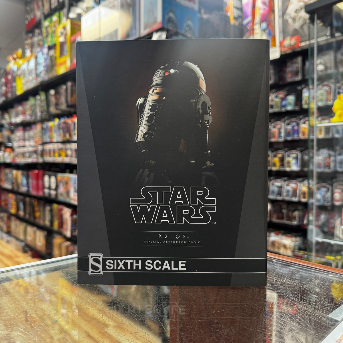 RQ5 Imperial Astromech Droid (Star Wars, Sideshow) COMPLETE product image 1, provided for visual reference and product
