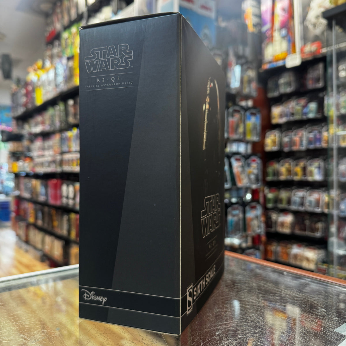 RQ5 Imperial Astromech Droid (Star Wars, Sideshow) COMPLETE product image 5, provided for visual reference and product