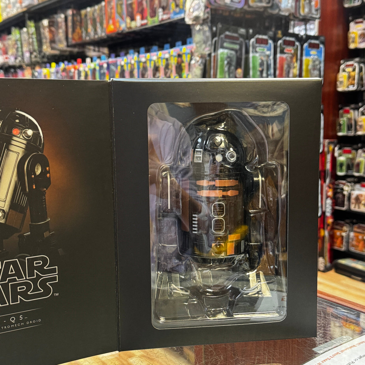 RQ5 Imperial Astromech Droid (Star Wars, Sideshow) COMPLETE product image 7, provided for visual reference and product