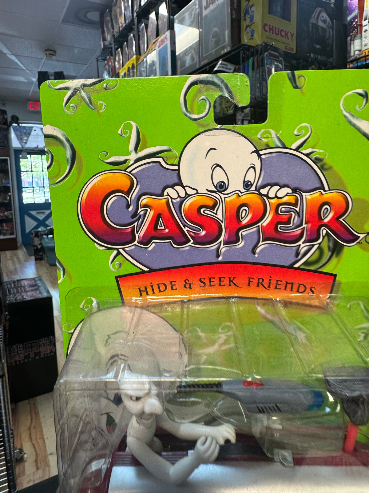 Pop up Scare Stretch (Vintage Casper, Trendmasters) SEALED product image 10, provided for visual reference and product