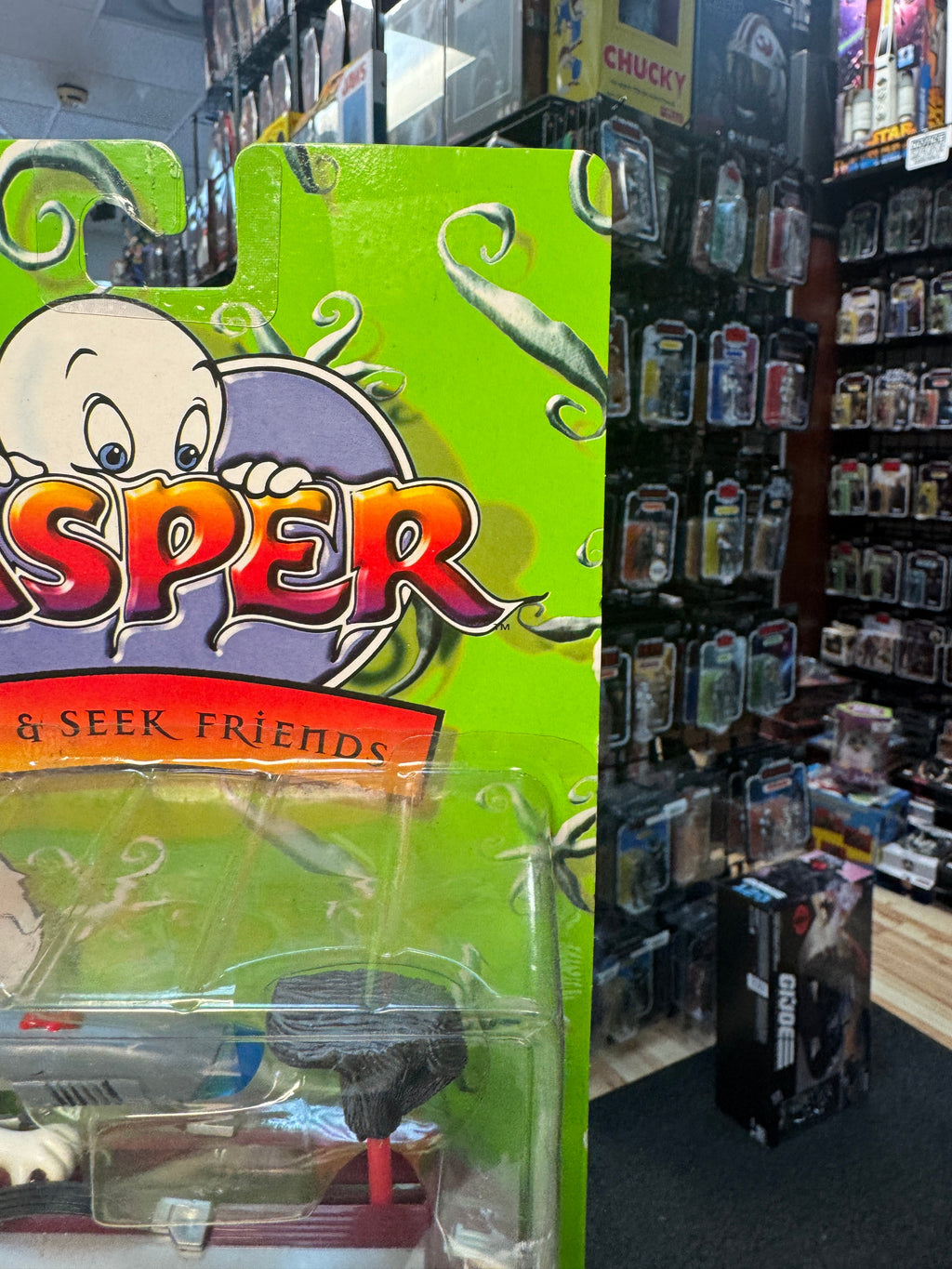 Pop up Scare Stretch (Vintage Casper, Trendmasters) SEALED product image 9, provided for visual reference and product detail