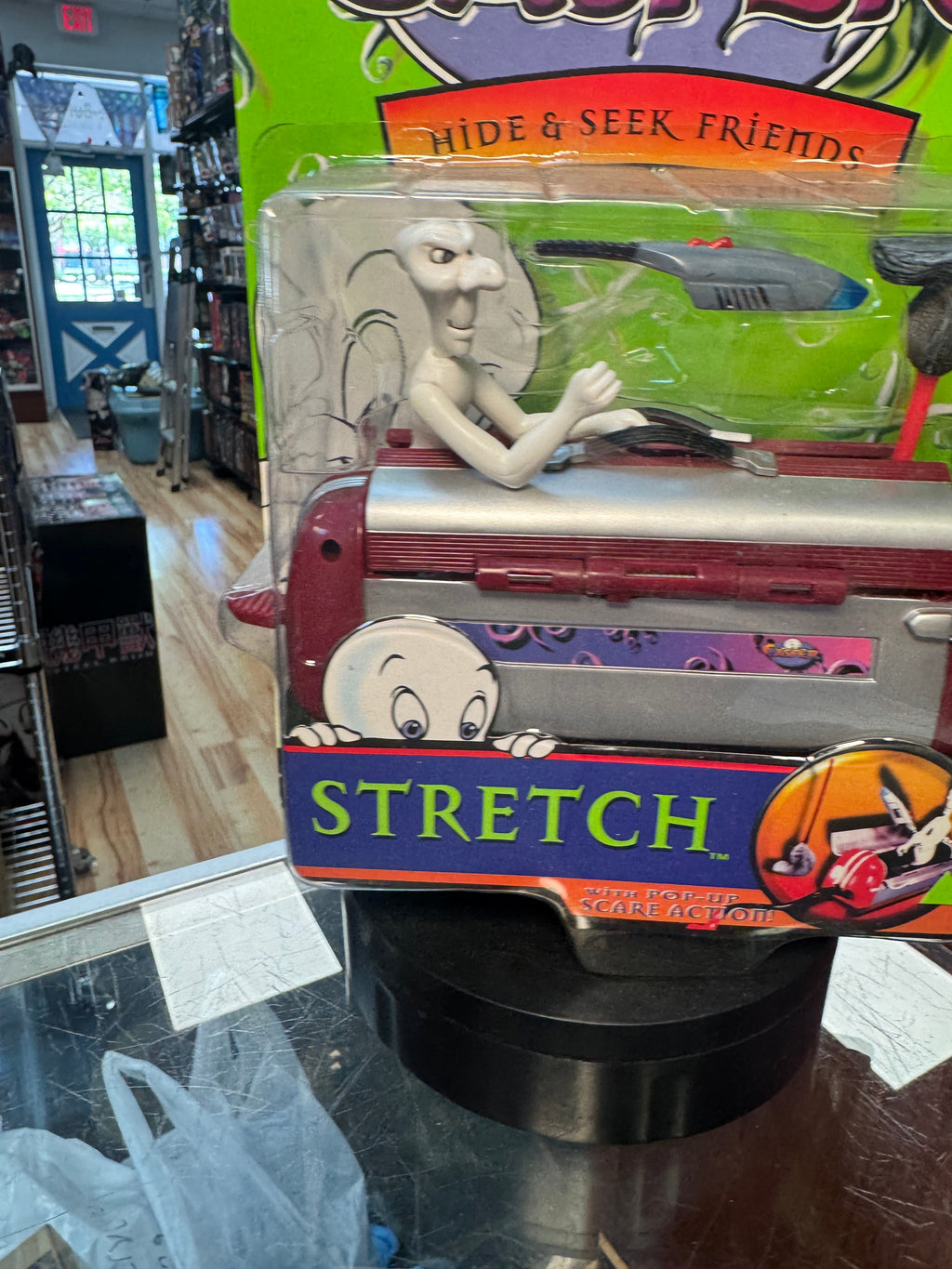 Pop up Scare Stretch (Vintage Casper, Trendmasters) SEALED product image 7, provided for visual reference and product detail