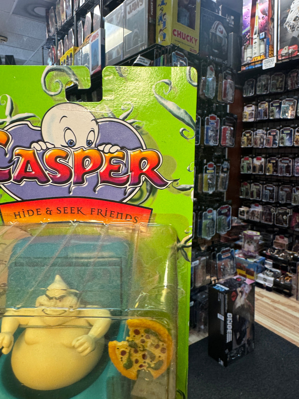Pop up Scare Fatso (Vintage Casper, Trendmasters) SEALED product image 8, provided for visual reference and product detail