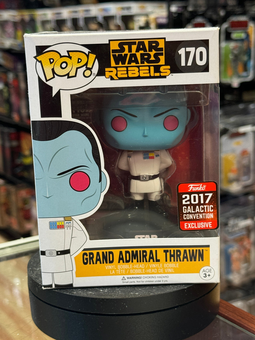 Grand Admiral Thrawn #170 Galactic Con (Funko Pop!, Star Wars Rebels) product image 1, provided for visual reference and