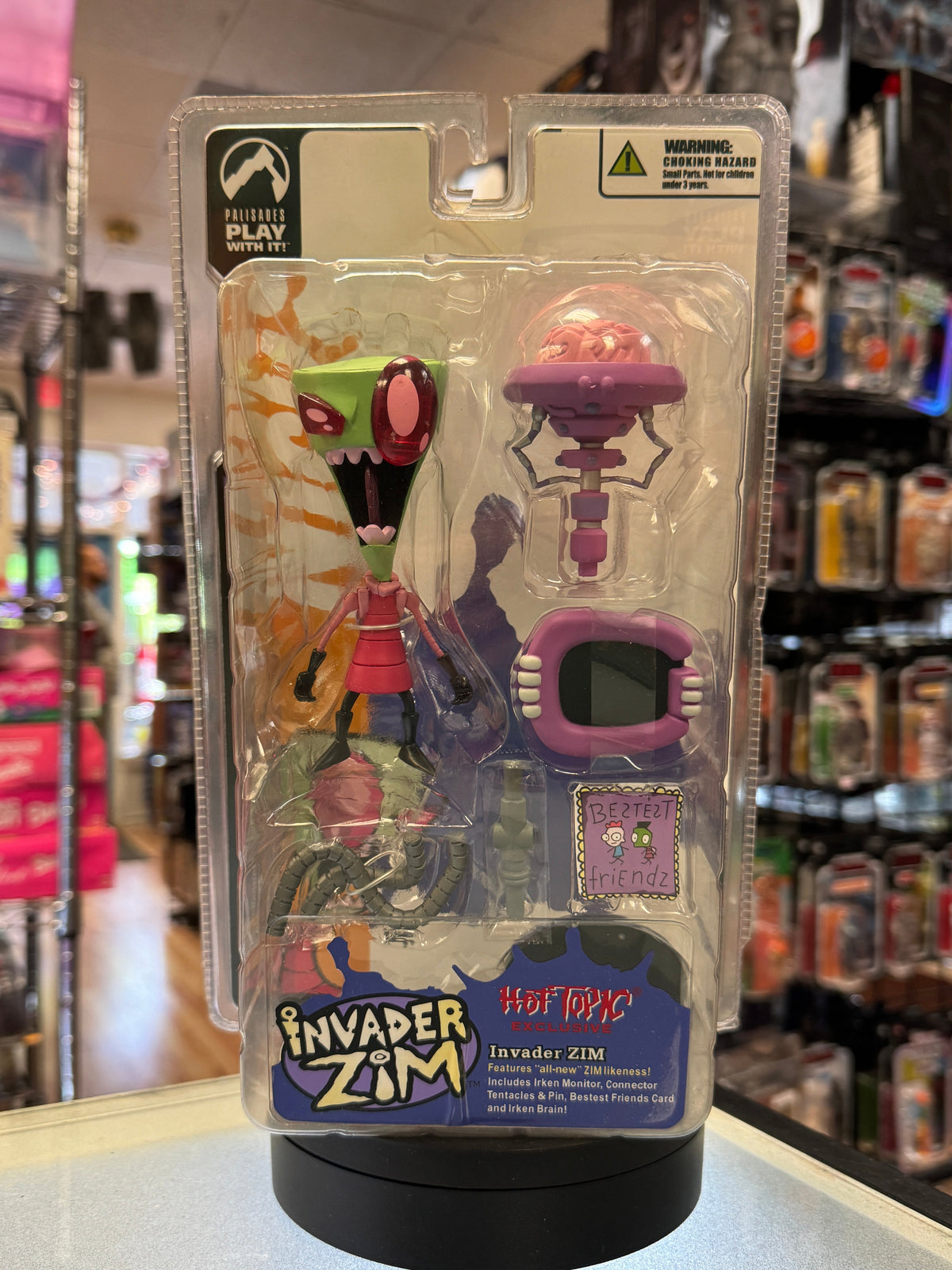 Bestest Friendz Invader ZIm (Nickelodeon Invader Zim, Palisades) SEALED product image 1, provided for visual reference and