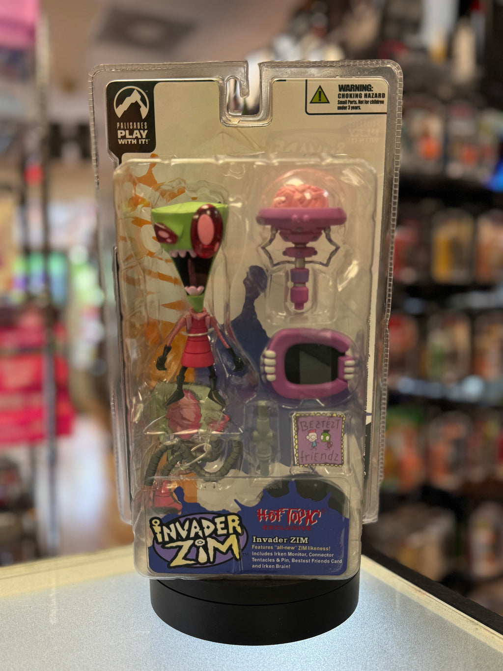 Bestest Friendz Invader ZIm (Nickelodeon Invader Zim, Palisades) SEALED product image 2, provided for visual reference and