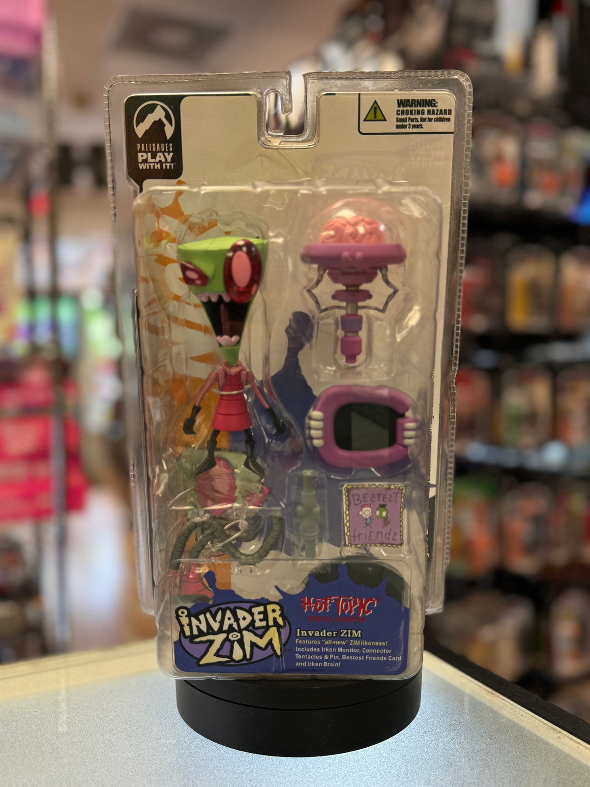 Bestest Friendz Invader ZIm (Nickelodeon Invader Zim, Palisades) SEALED product image 2, provided for visual reference and