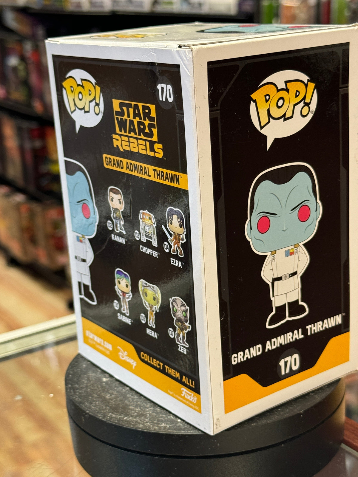 Grand Admiral Thrawn #170 Galactic Con (Funko Pop!, Star Wars Rebels) product image 3, provided for visual reference and