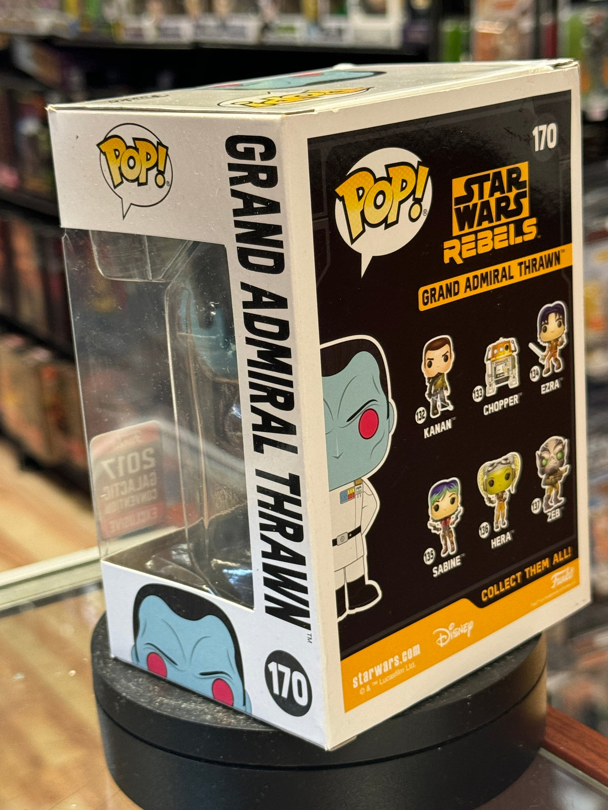 Grand Admiral Thrawn #170 Galactic Con (Funko Pop!, Star Wars Rebels) product image 4, provided for visual reference and