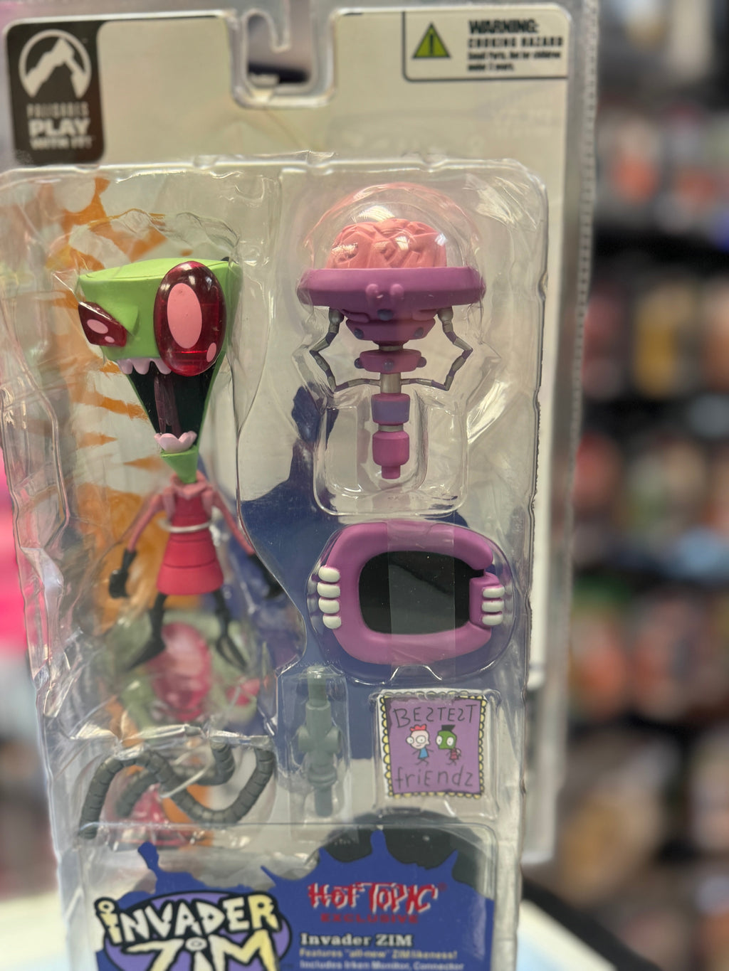Bestest Friendz Invader ZIm (Nickelodeon Invader Zim, Palisades) SEALED product image 6, provided for visual reference and