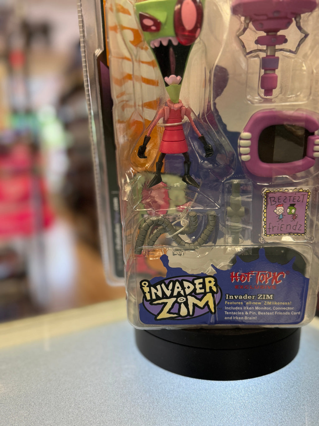 Bestest Friendz Invader ZIm (Nickelodeon Invader Zim, Palisades) SEALED product image 8, provided for visual reference and