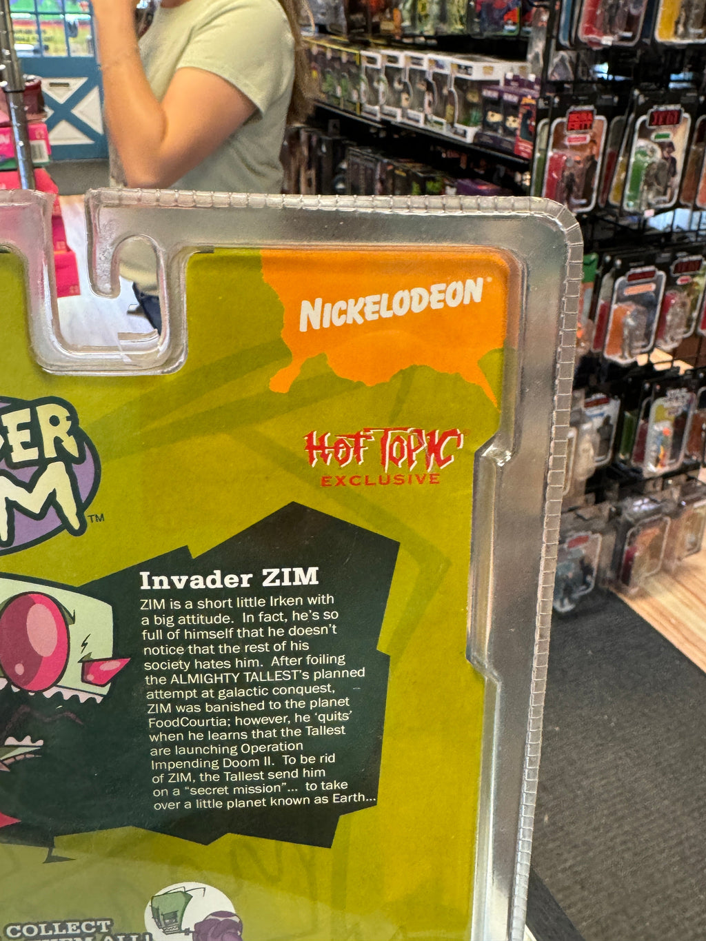 Bestest Friendz Invader ZIm (Nickelodeon Invader Zim, Palisades) SEALED product image 12, provided for visual reference and