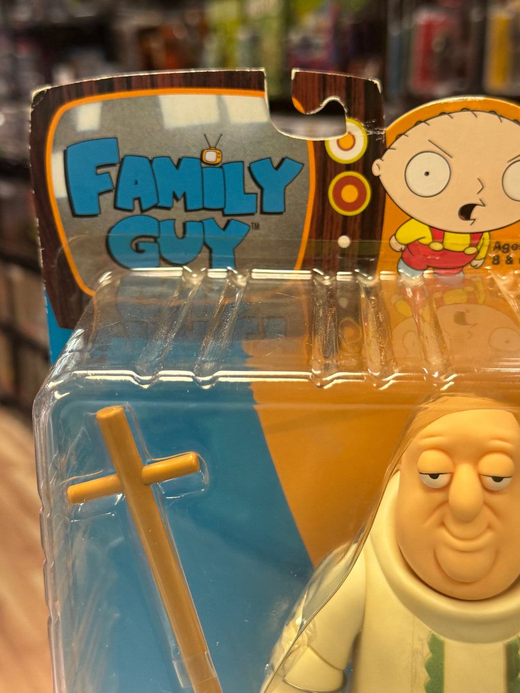 Pope (Family Guy, Mezco) Sealed product image 2, provided for visual reference and product detail review