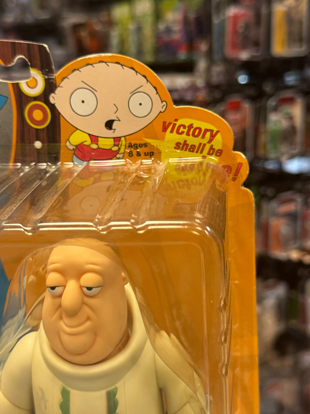 Pope (Family Guy, Mezco) Sealed product image 3, provided for visual reference and product detail review