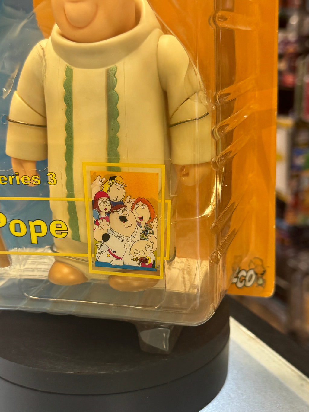 Pope (Family Guy, Mezco) Sealed product image 4, provided for visual reference and product detail review