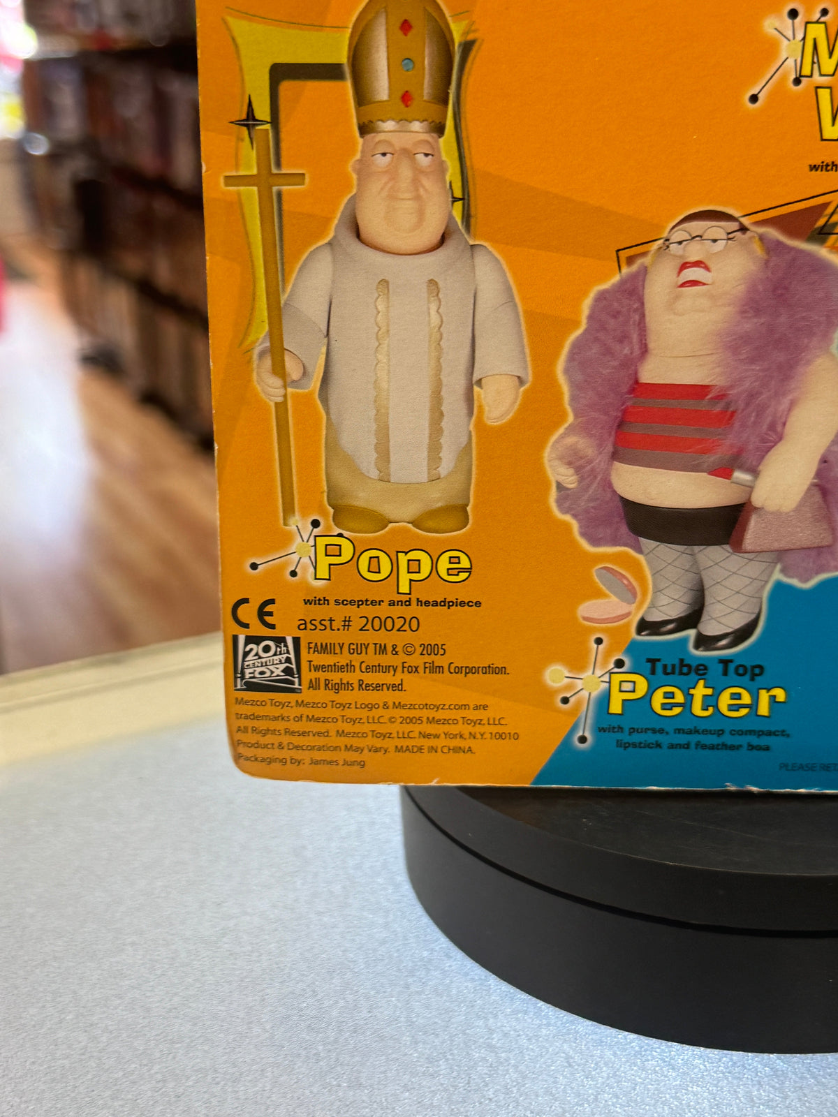 Pope (Family Guy, Mezco) Sealed product image 9, provided for visual reference and product detail review