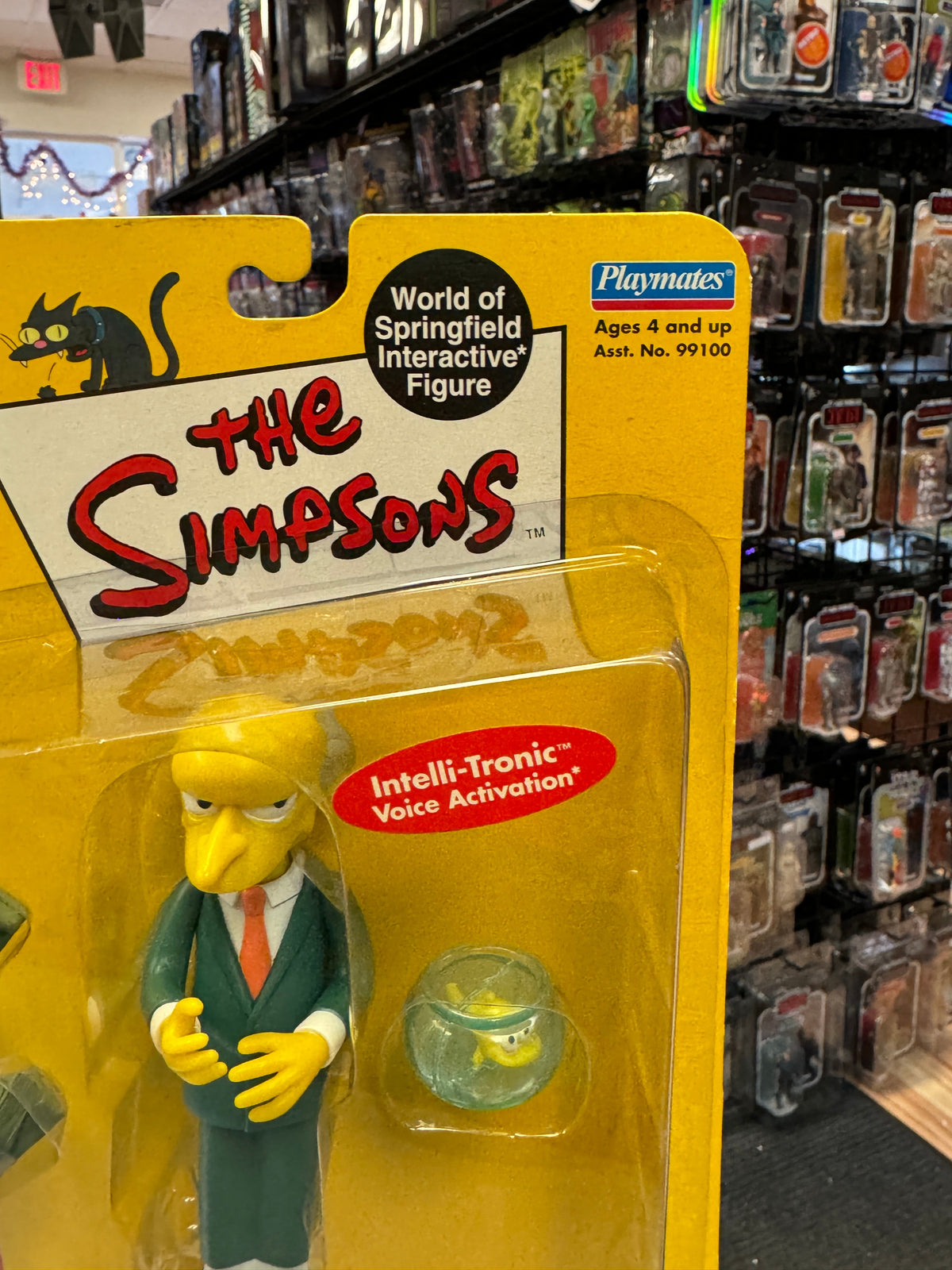Mr Burns (Vintage Simpsons, Playmates) SEALED product image 3, provided for visual reference and product detail review