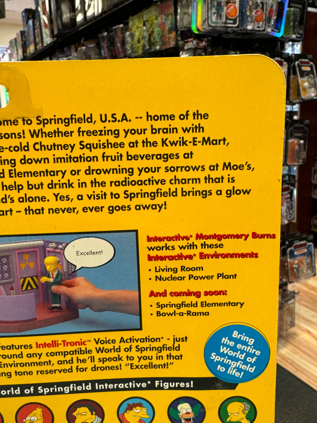 Mr Burns (Vintage Simpsons, Playmates) SEALED product image 8, provided for visual reference and product detail review