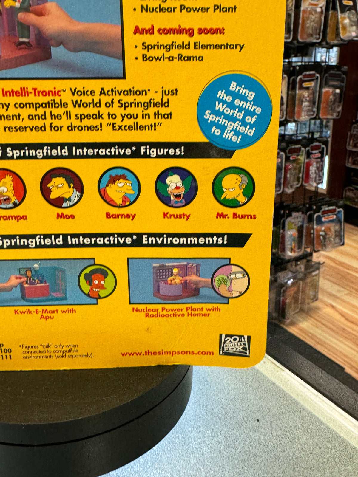 Mr Burns (Vintage Simpsons, Playmates) SEALED product image 9, provided for visual reference and product detail review