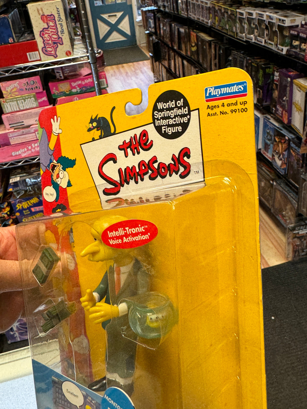 Mr Burns (Vintage Simpsons, Playmates) SEALED product image 13, provided for visual reference and product detail review