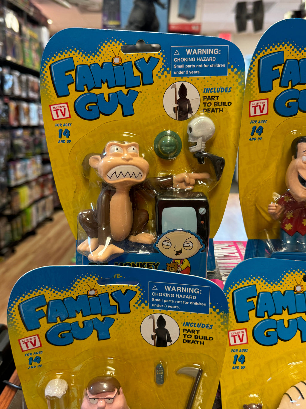Stewie & Peter Create A Figure Death Lot of 6 (Family Guy, 20th Century Fox) product image 2, provided for visual reference