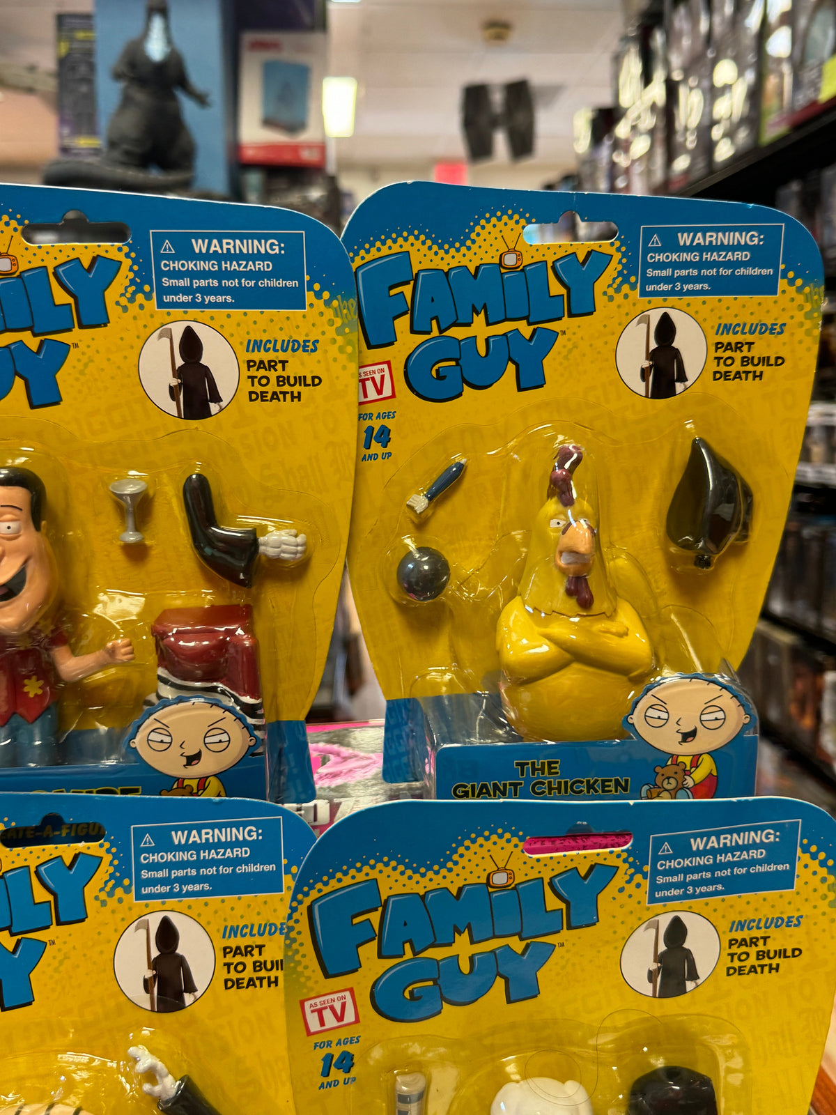 Stewie & Peter Create A Figure Death Lot of 6 (Family Guy, 20th Century Fox) product image 4, provided for visual reference