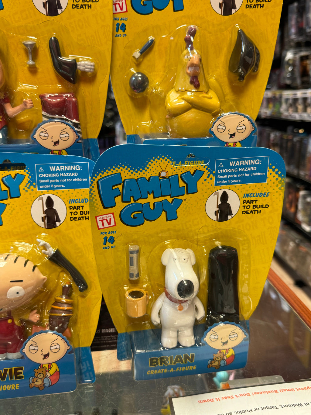 Stewie & Peter Create A Figure Death Lot of 6 (Family Guy, 20th Century Fox) product image 5, provided for visual reference