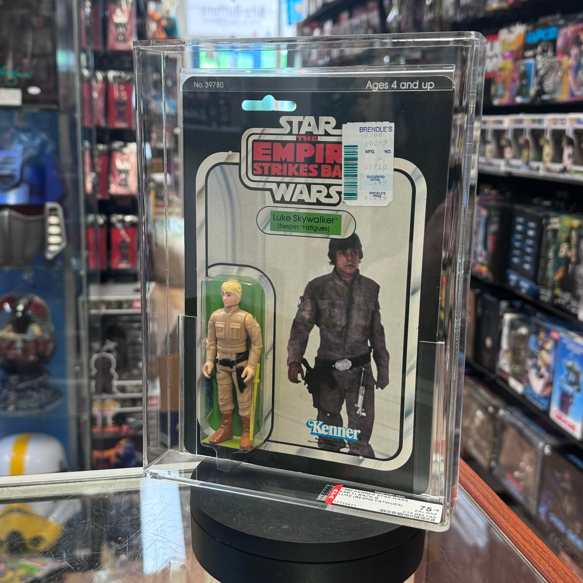 Bespin Fatigues Luke Skywalker ESB 31B (Vintage Star Wars, Kenner) **AFA 75+ EX/NM** product image 10, provided for visual