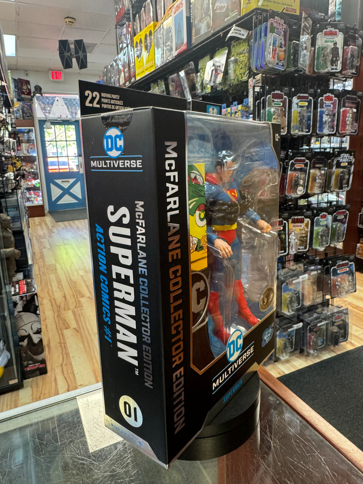 Action Comics Superman (McFaralane, DC Multiverse) **CHASE** product image 2, provided for visual reference and product