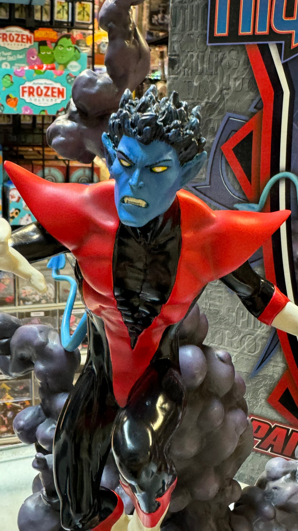 Nightcrawler X-Men 14" Statue (Bowen Designs, Marvel) Open Box product image 3, provided for visual reference and product