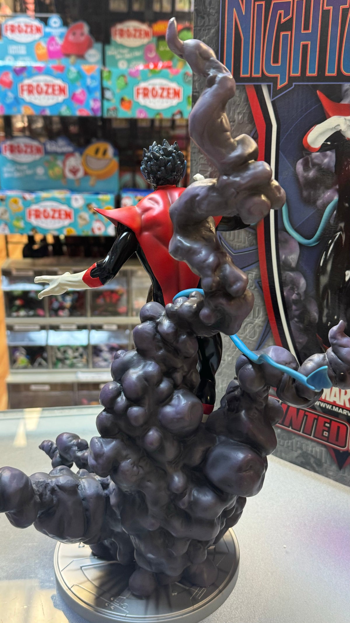 Nightcrawler X-Men 14" Statue (Bowen Designs, Marvel) Open Box product image 6, provided for visual reference and product