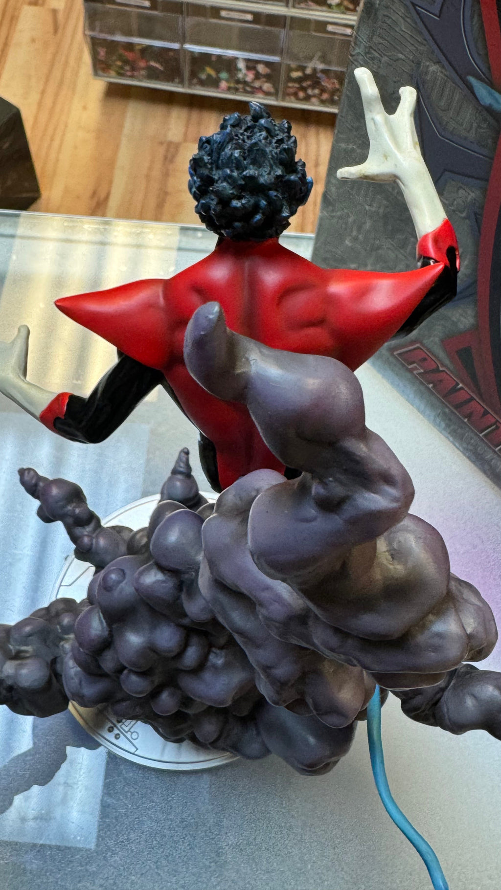 Nightcrawler X-Men 14" Statue (Bowen Designs, Marvel) Open Box product image 9, provided for visual reference and product