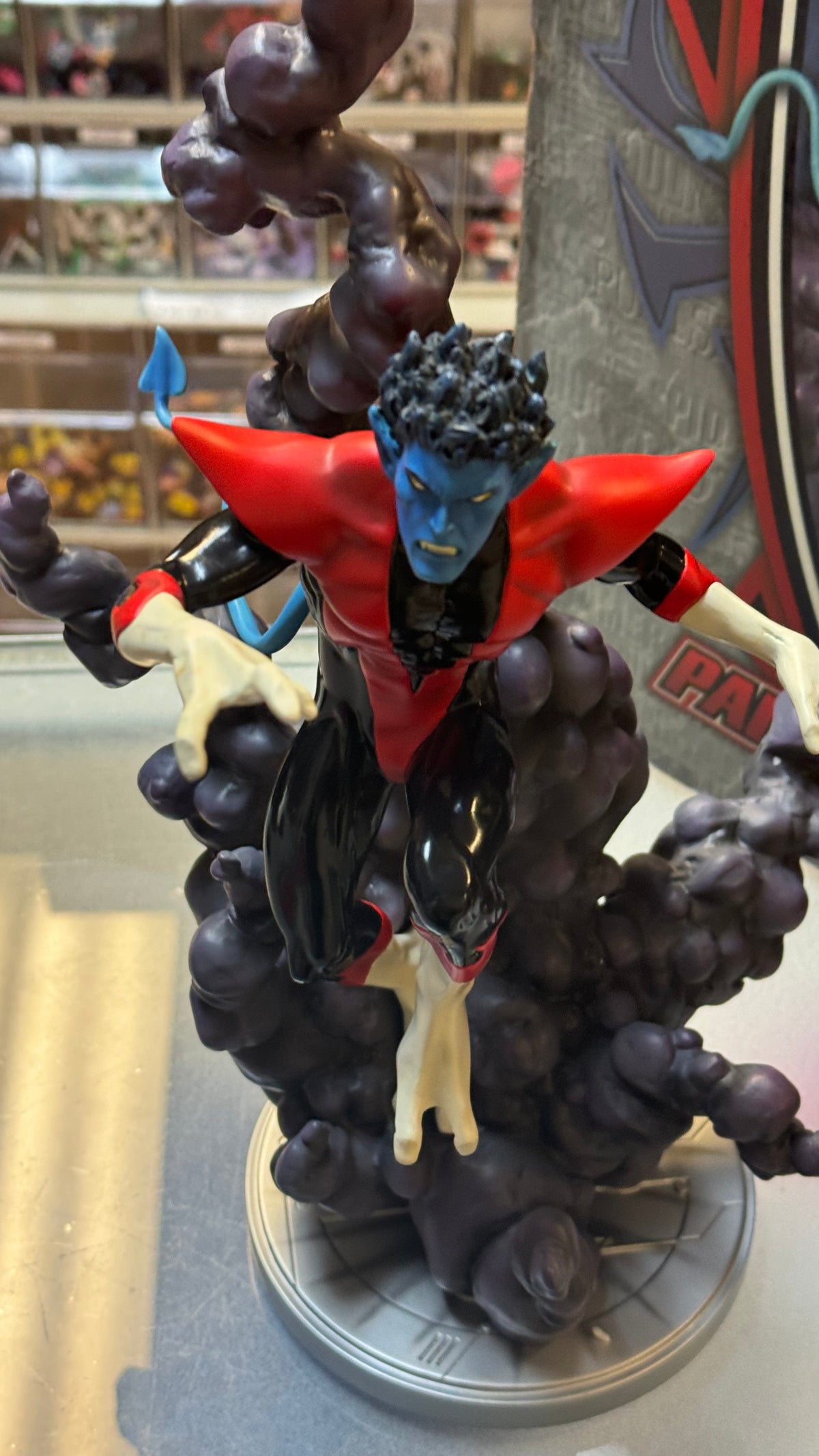 Nightcrawler X-Men 14" Statue (Bowen Designs, Marvel) Open Box product image 13, provided for visual reference and product