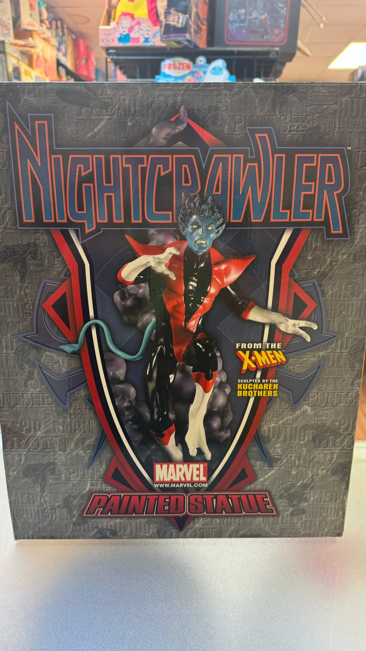Nightcrawler X-Men 14" Statue (Bowen Designs, Marvel) Open Box product image 19, provided for visual reference and product