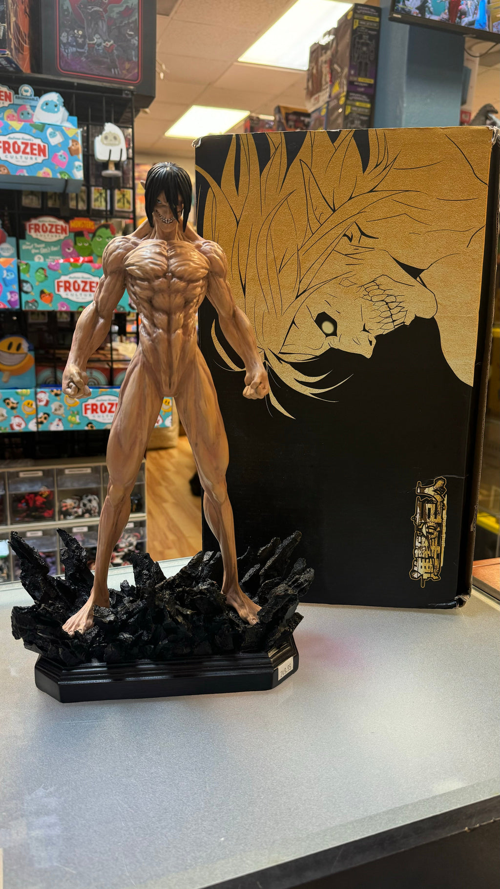 Eren Yeager Attack Titan Statue (Black Art Studios, Attack on Titan) product image 1, provided for visual reference and