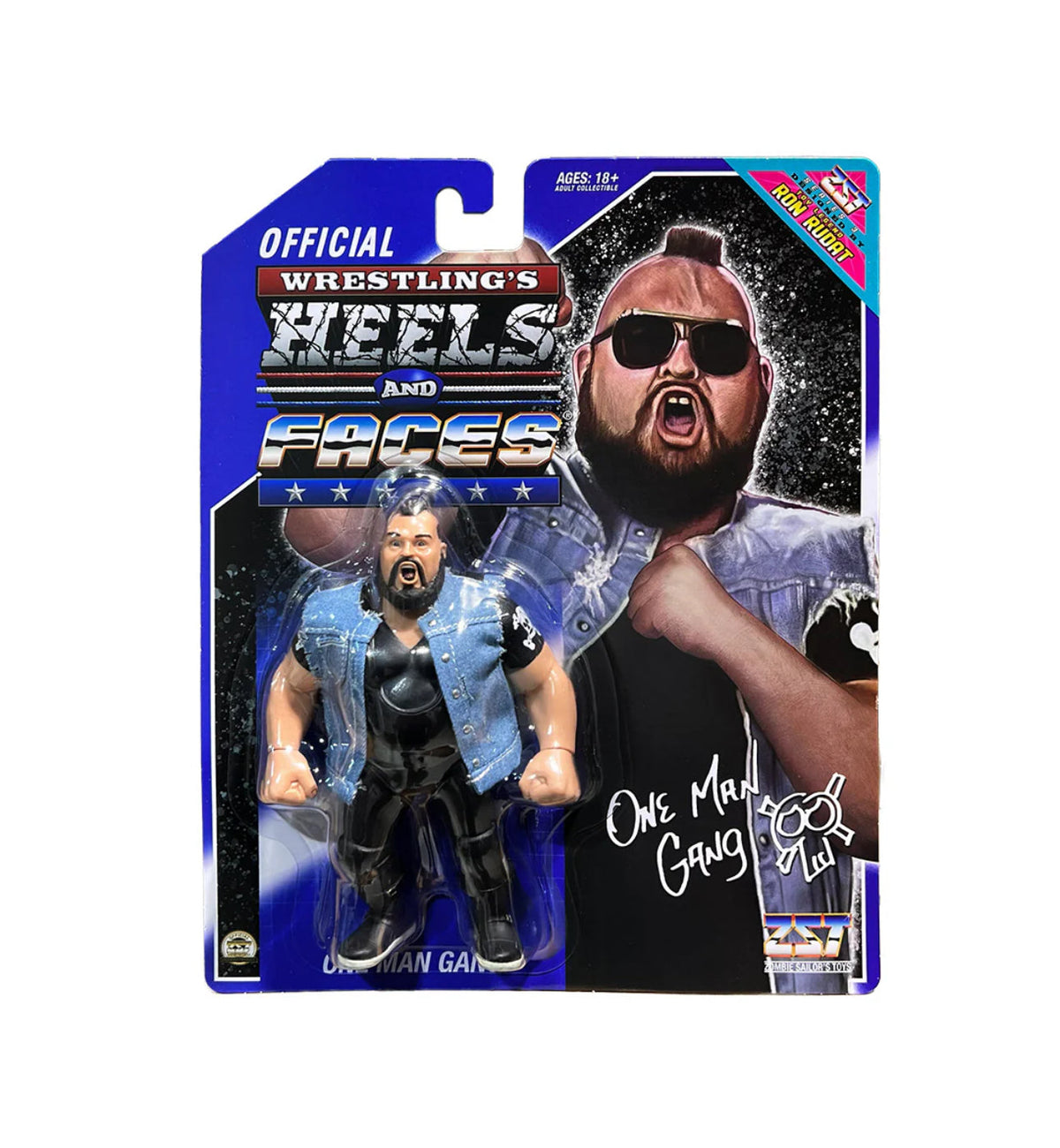 One Man Gang (ZST Heels & Faces, WWE) product image 1, provided for visual reference and product detail review
