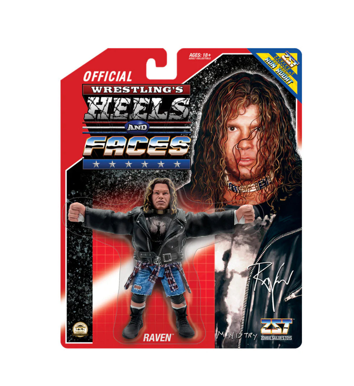 Raven (ZST Heels & Faces, WWE) product image 1, provided for visual reference and product detail review