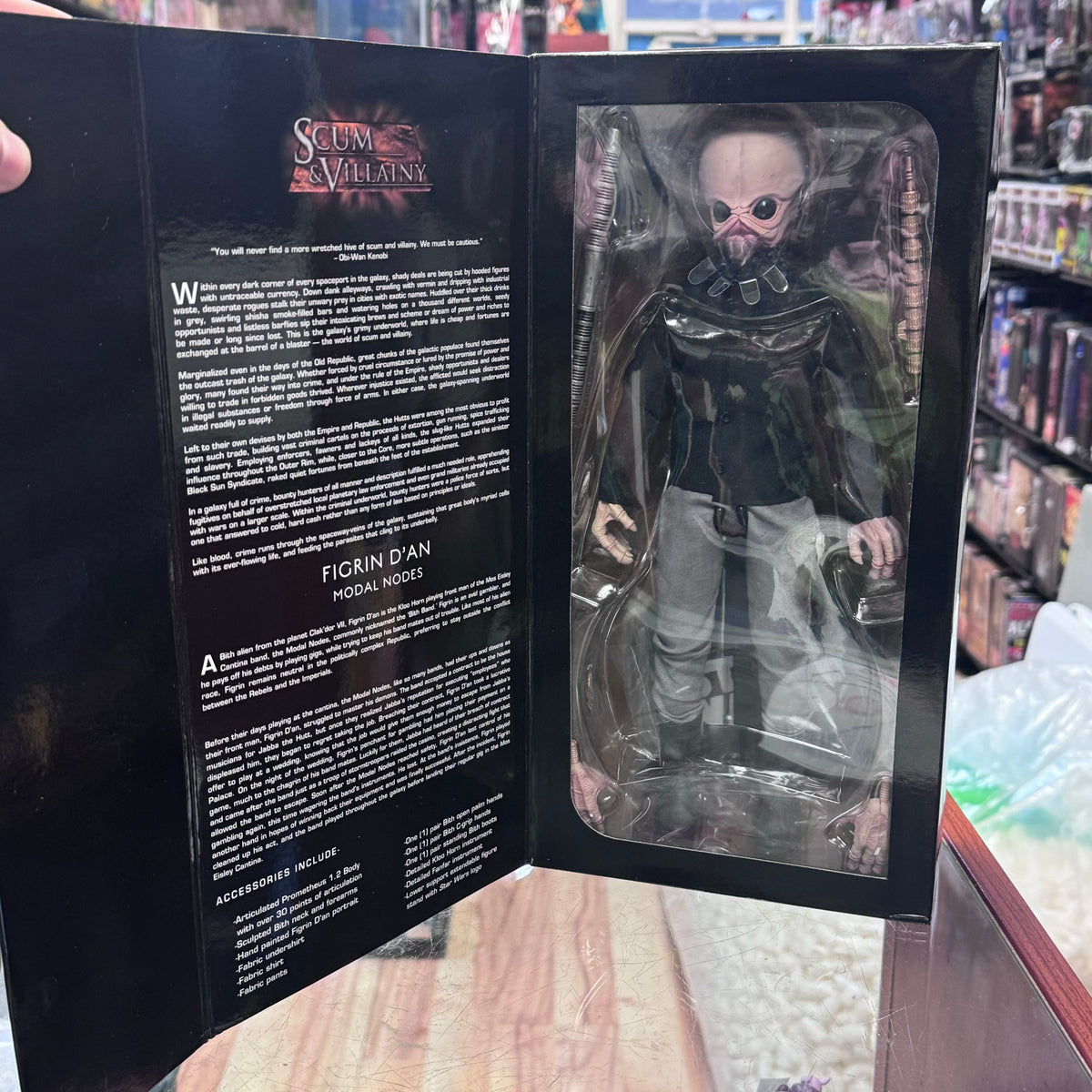 Figrin D'an Scum & Villainy (Star Wars, Sideshow) New product image 5, provided for visual reference and product detail