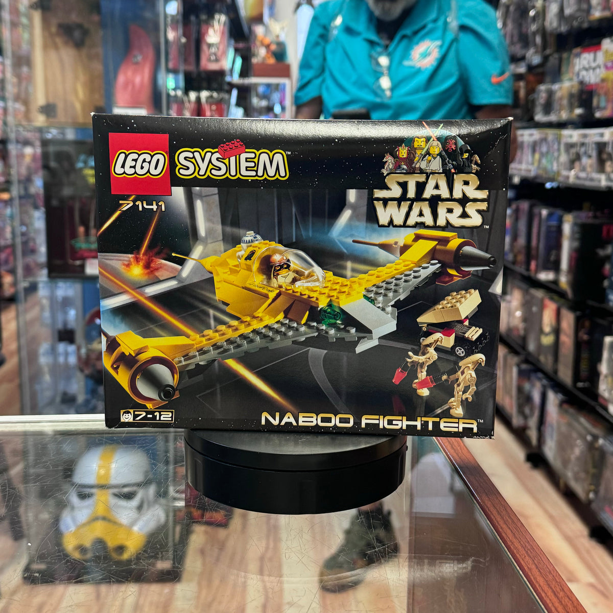 Star Wars Naboo Fighter Set 7141 (LEGO Mini Build Set, Star Wars) Sealed product image 1, provided for visual reference and