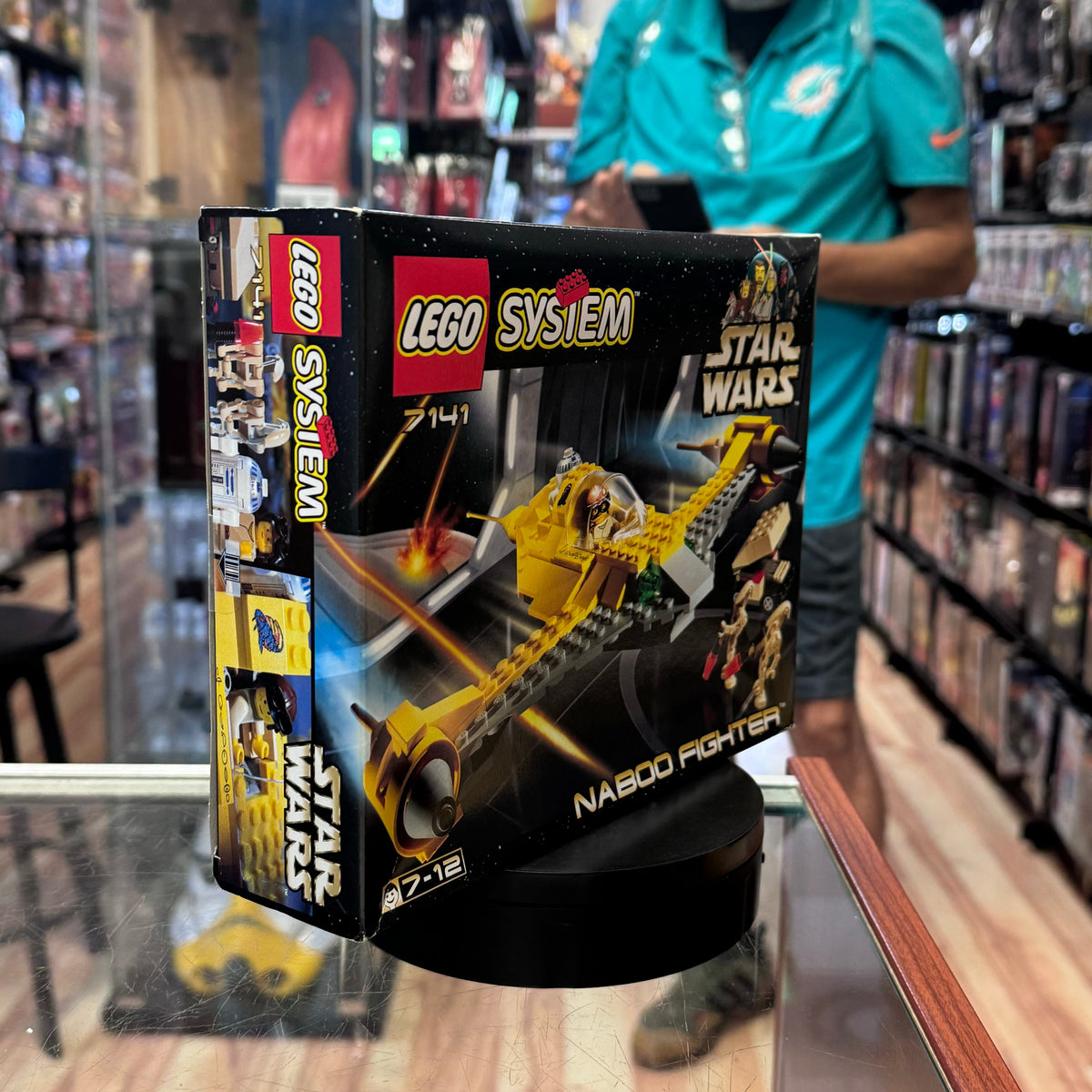 Star Wars Naboo Fighter Set 7141 (LEGO Mini Build Set, Star Wars) Sealed product image 2, provided for visual reference and