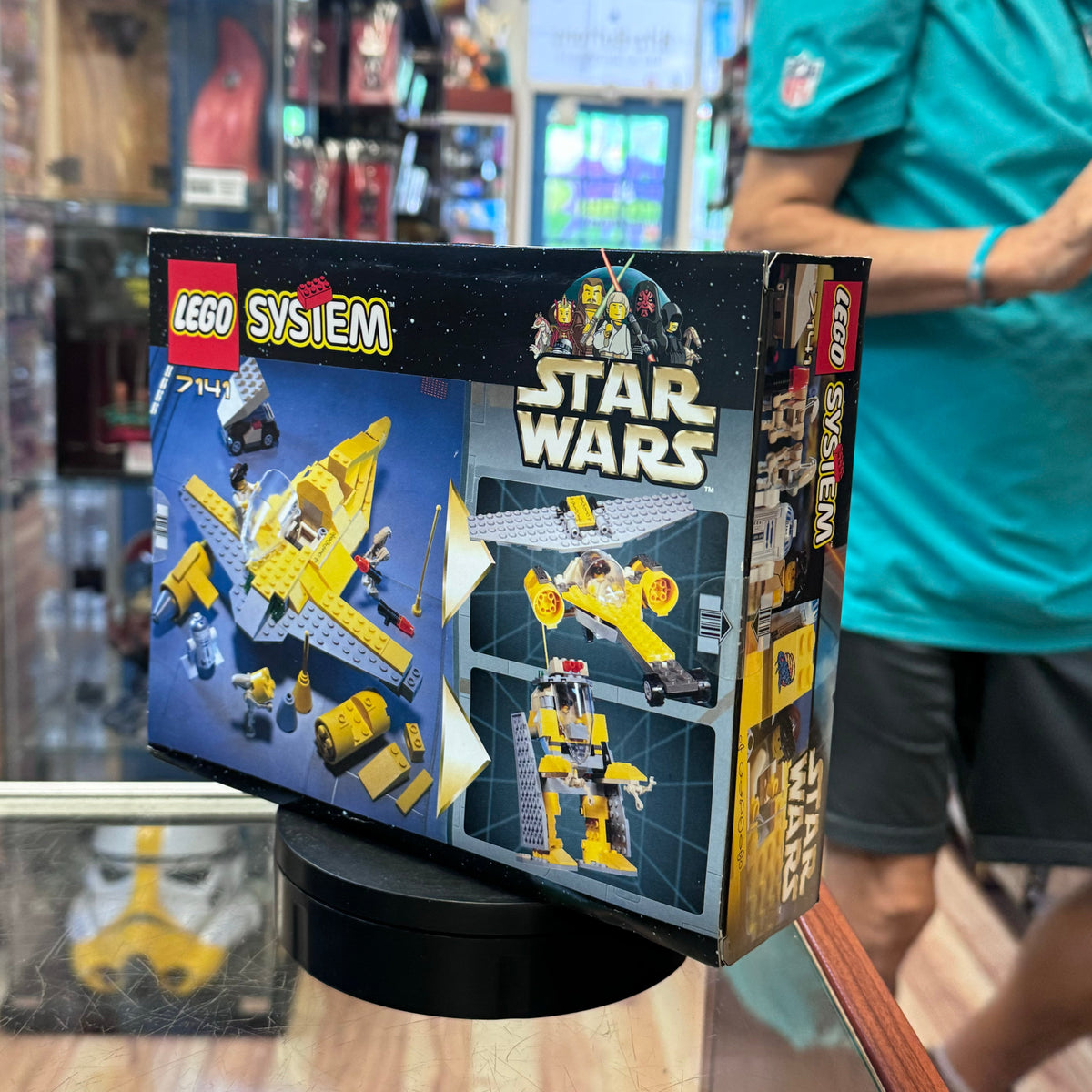 Star Wars Naboo Fighter Set 7141 (LEGO Mini Build Set, Star Wars) Sealed product image 3, provided for visual reference and